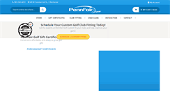 Desktop Screenshot of pennfairgolf.com